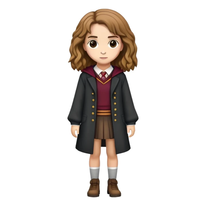Hermione Granger full-body, cute stye sticker