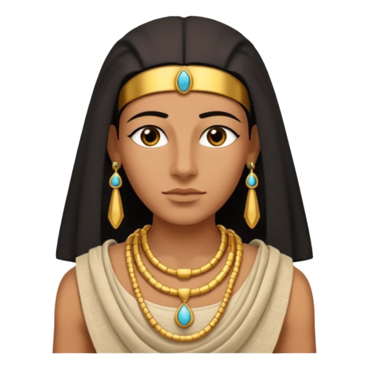 una ciudadana del antiguo egipto sticker