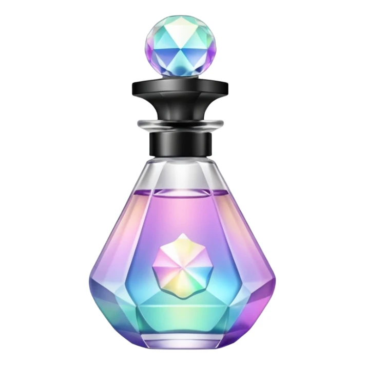 vial of perfume like scentbird has sticker