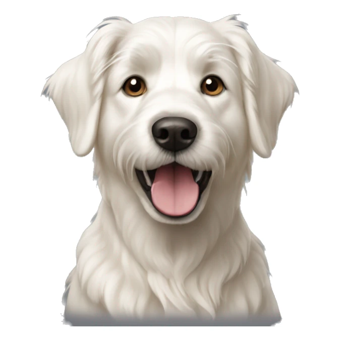 Westhighland White terrier golden retriver sticker