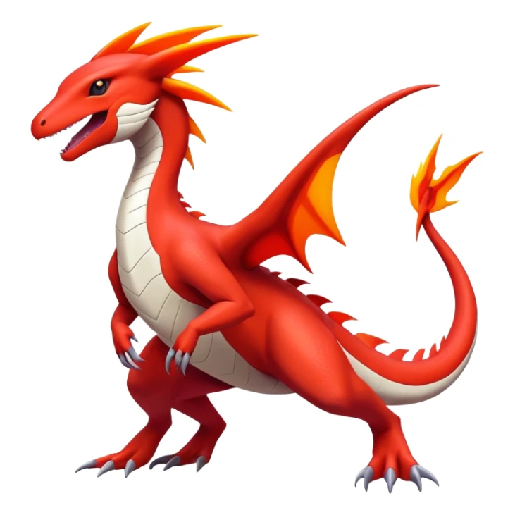 Latias-Salandit-Koraidon-Fakémon-hybrid-creature (full body)  sticker