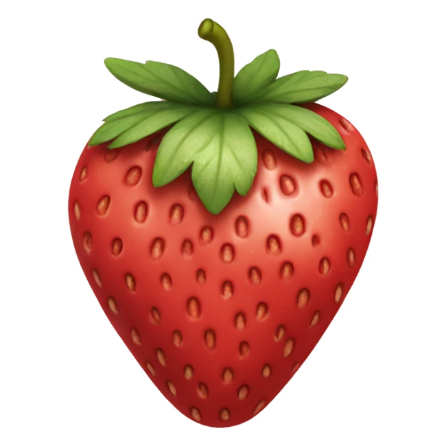 Strawberry sticker