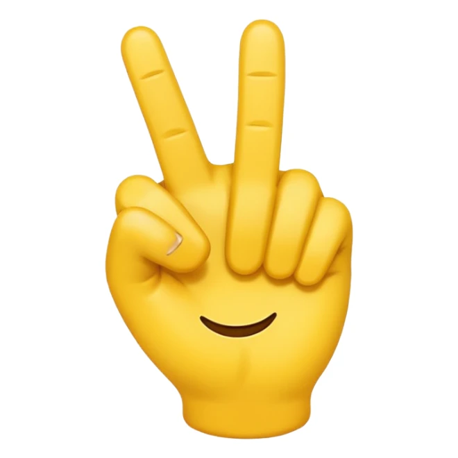 Emoji with a fuck you finger sticker