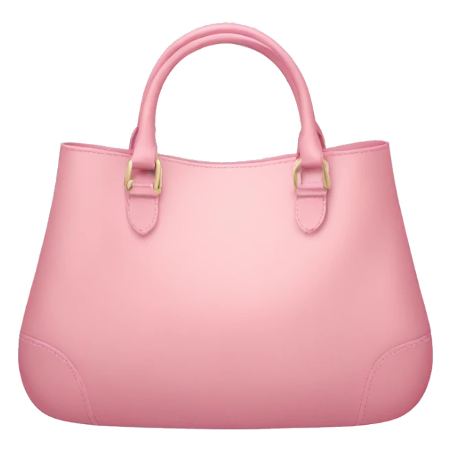 pastel pink bag sticker