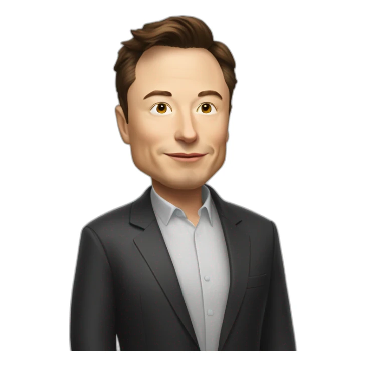 Elon musk mengeant un gateua sticker