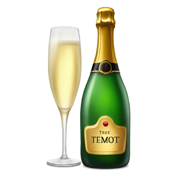 Champagne  sticker