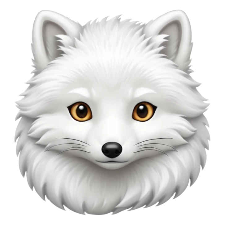 white winter & artic animal (not bear)  sticker