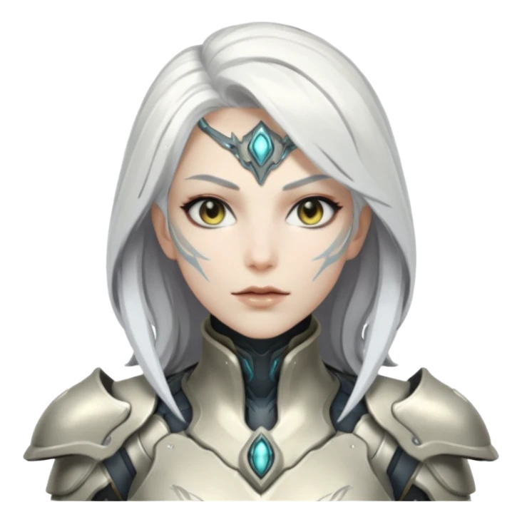 give me a warframe syrin gigachat face sticker