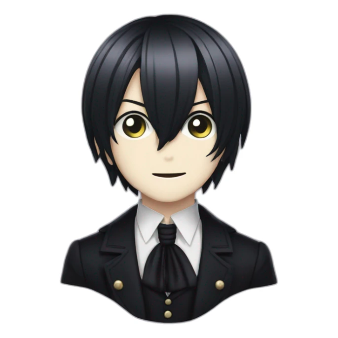 Black butler Alois Trancey sticker