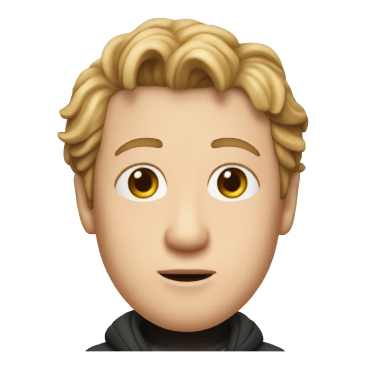 Kevin Culkin from Home Alone sits at the table sticker