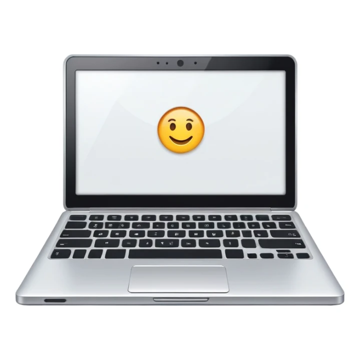 laptop in business sticker