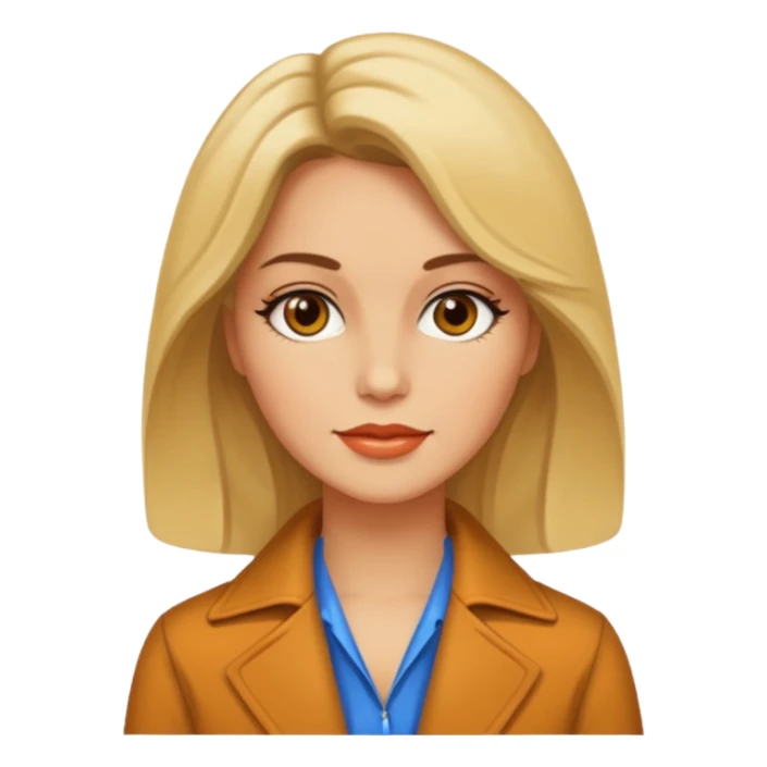 70s 80s women sticker