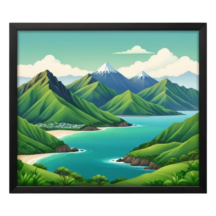 Country of New Zealand sticker