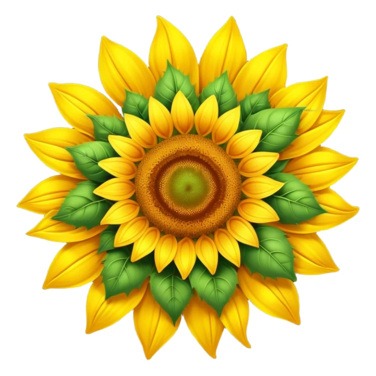 Constellation of stars in shape of sunflower  sticker