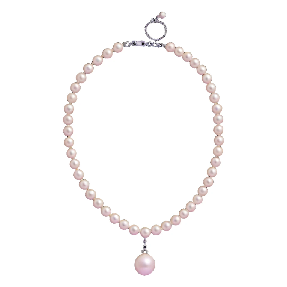 futuristic preppy accessory pack with smart pearl necklace and digital plaid pattern sticker