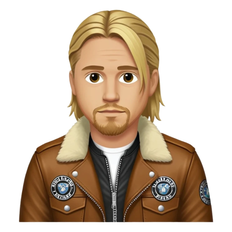 Crea un emoji di Jax teller sticker