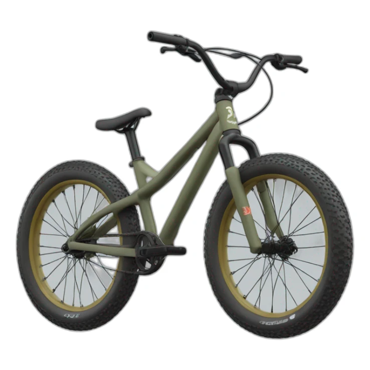 Slopstyle bike, 1 speed, rock shox pike sticker