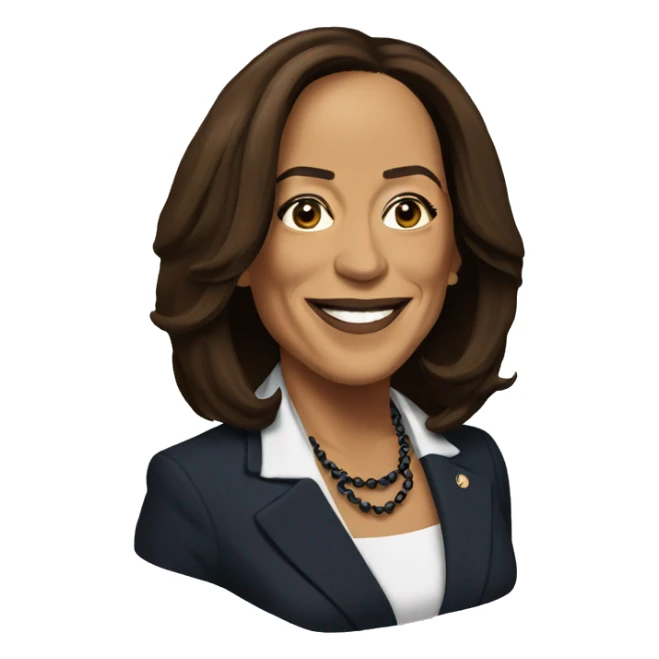Kamala Harris as president  sticker
