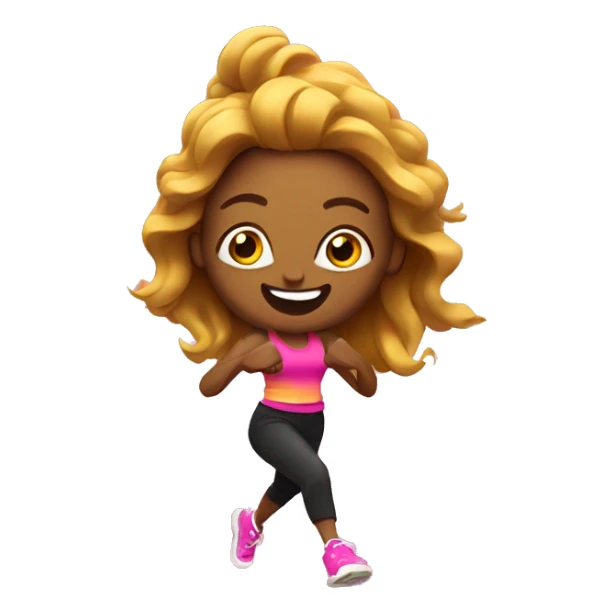 Zumba fitness sticker