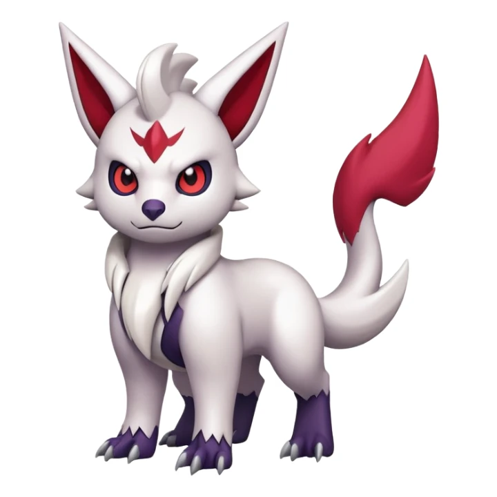 Absol-Noibat-Zangoose-Hybrid (Full body) sticker