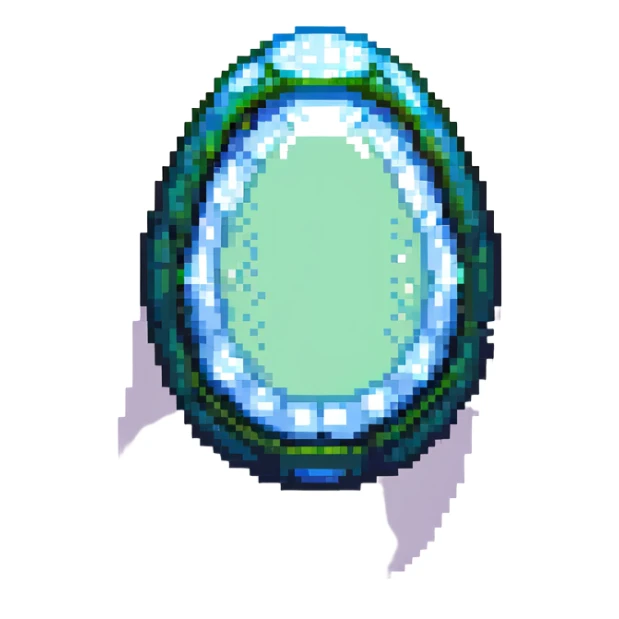 cranial, eye, MRI, SCAN, egg, embryonic, inside of glass egg, alien, eerie, otherworldly, crystal globe egg sticker