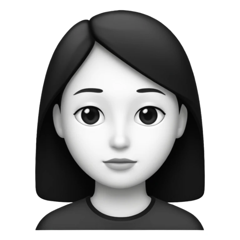 change this top black and white sticker