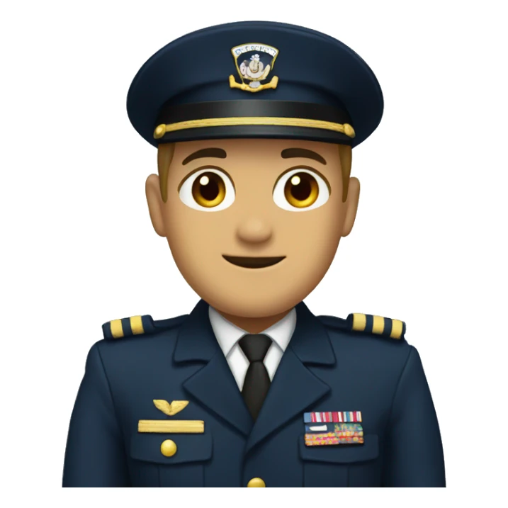 Navy uniform sticker
