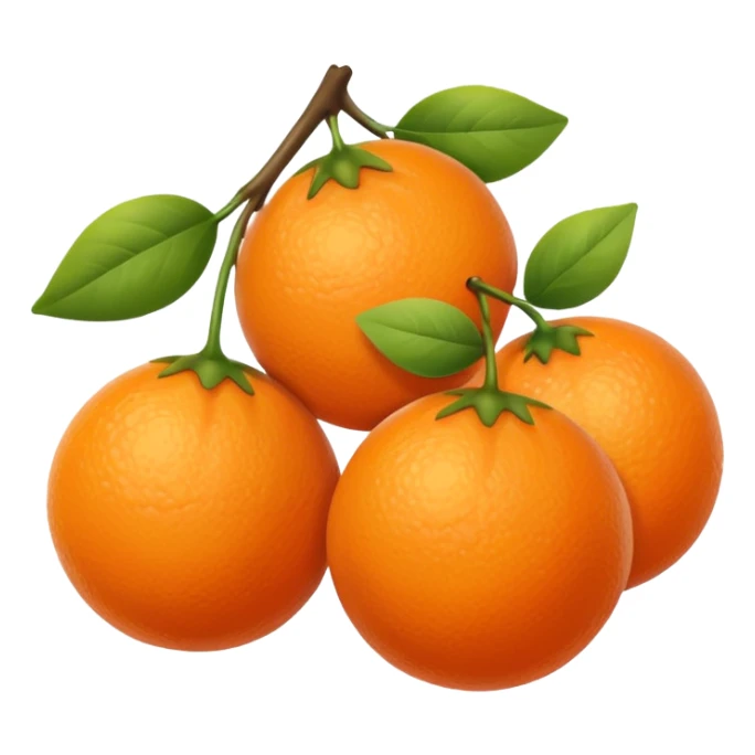 give me orange color berries sticker