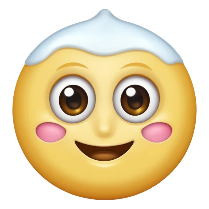 Un savon avec des gros yeux et un sourire sticker