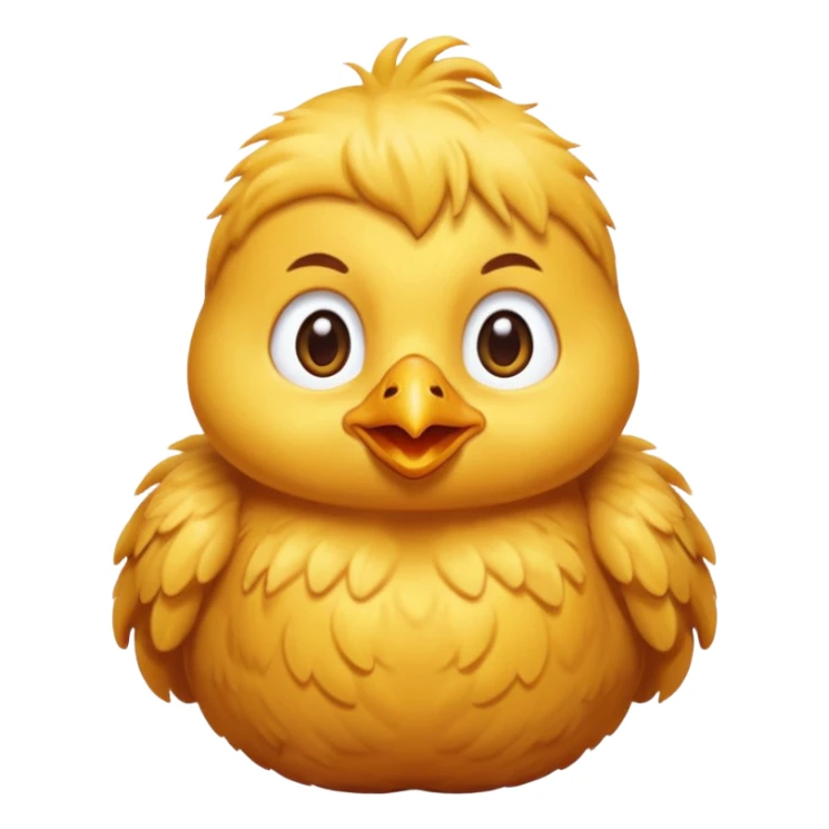 Little chicken is waking up his grandmother sticker