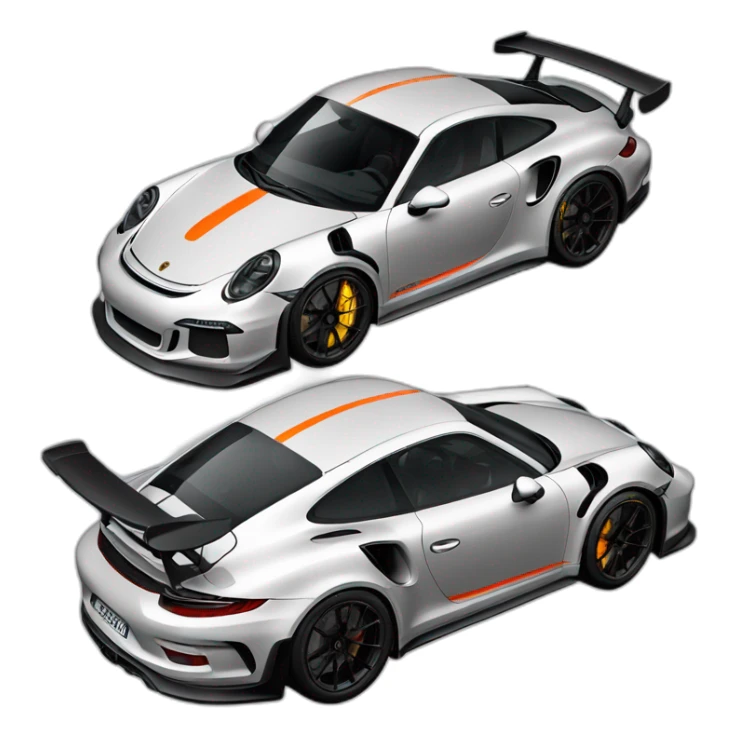 Porsche gt3 rs sticker