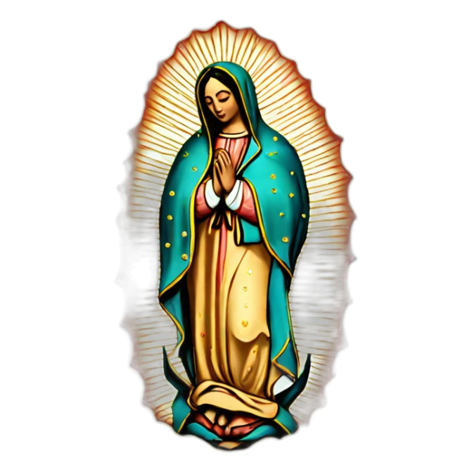 Our lady of Guadalupe  sticker