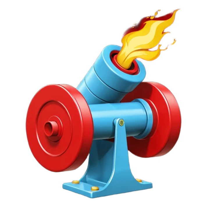 Bomba explosiva de dinamite ilustrada com seis dinamites vermelhas presas por fitas pretas. Possui um cronômetro digital central marcando "00:00:03" e fios coloridos em espiral saindo das extremidades. sticker