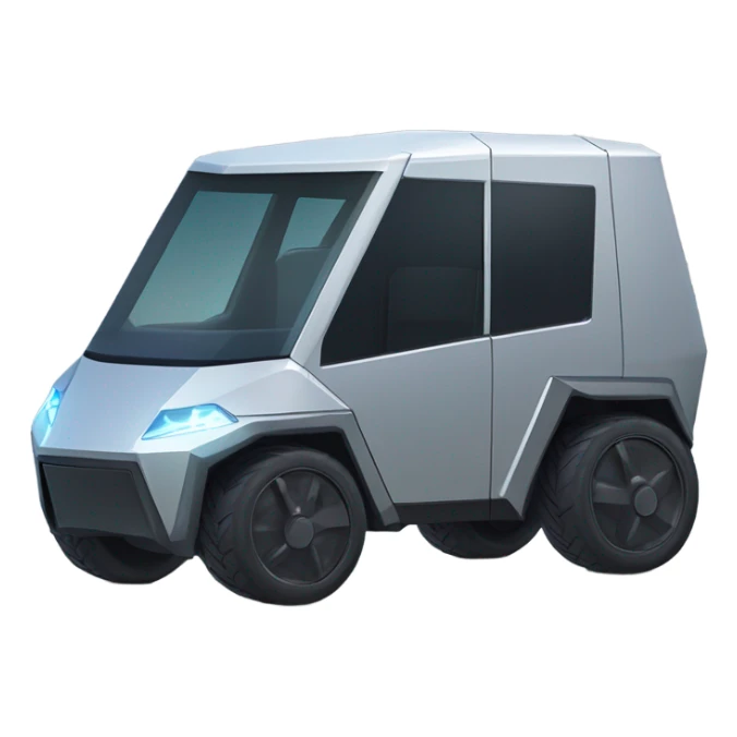 Elon musks Tesla Cyber Truck  sticker