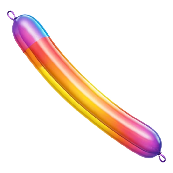 SPAM  saysage jeff koons style inflatable balloon sausage sculpture art  sticker