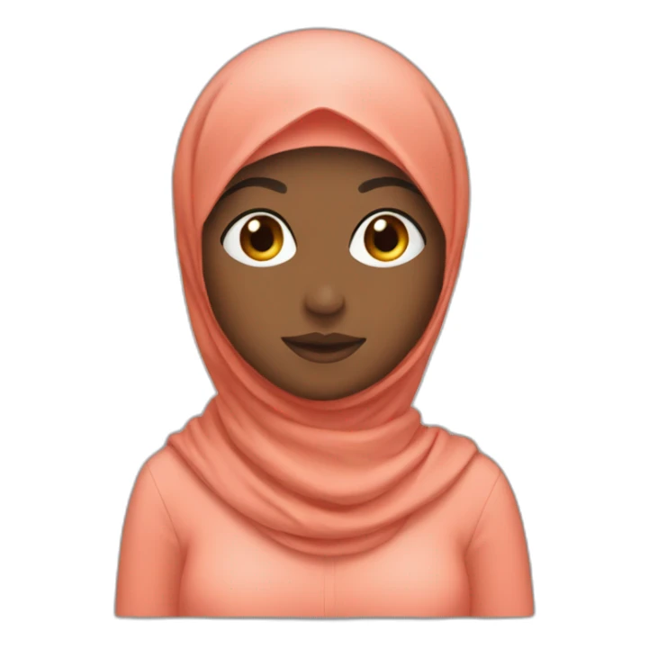 a-girl-with-hijab-play-coral-islad sticker