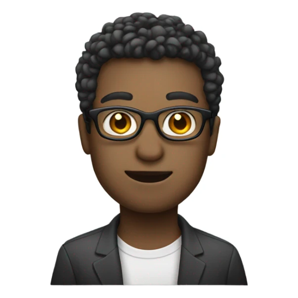 Dev and macbook People with glasses and fair skin sticker