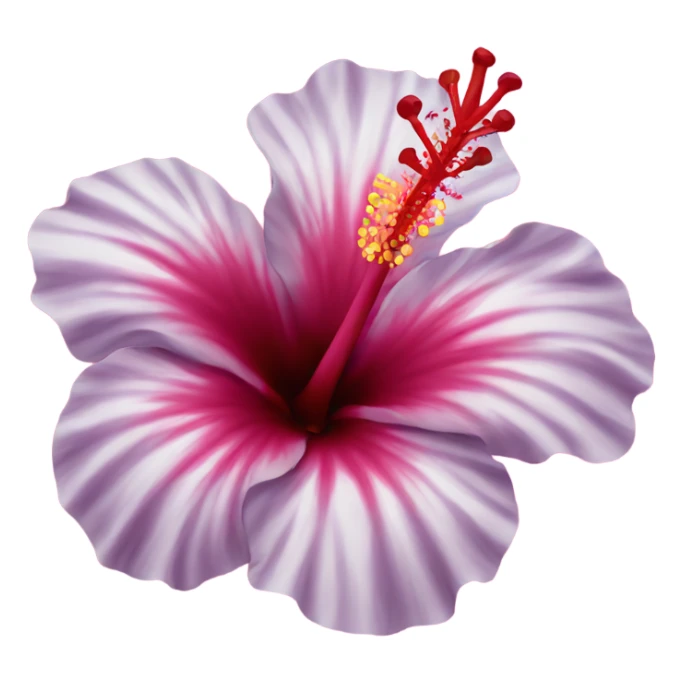 Hibiscus flower  sticker