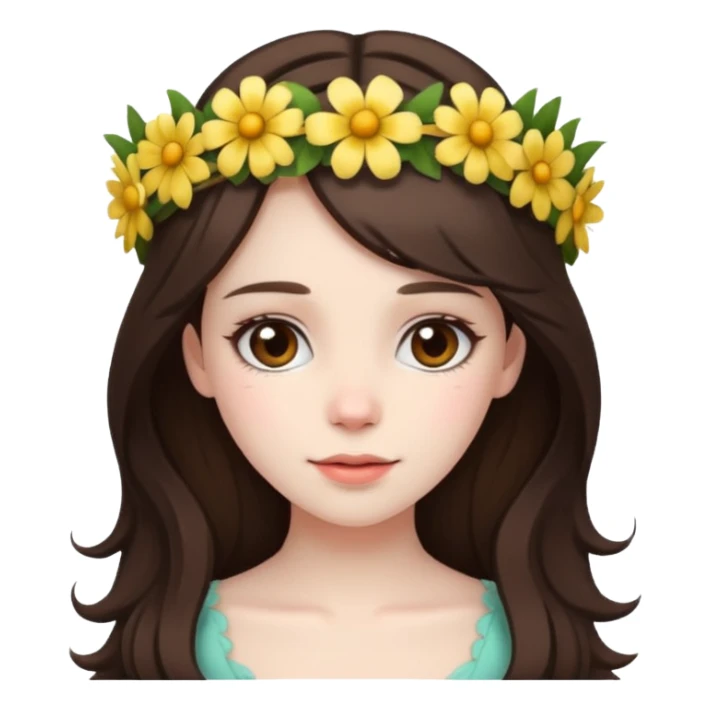 pretty burnette poor girl sticker