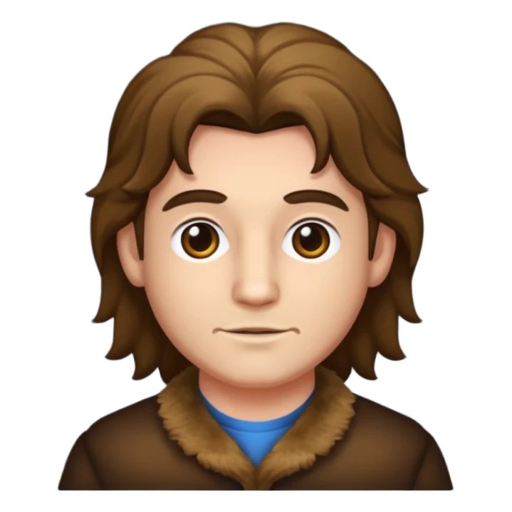 GRANJERO PIEL CLARA Y PELO OSCURO CON ANIMALES sticker