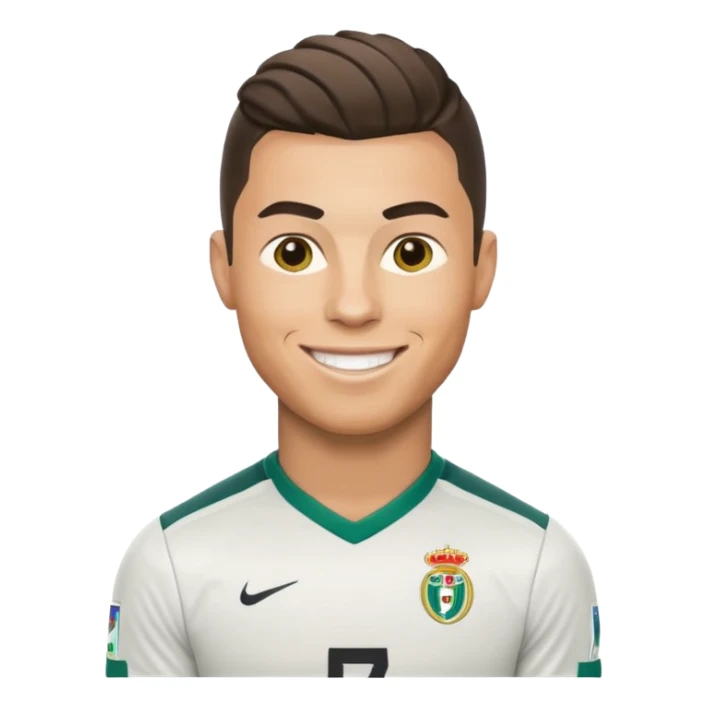 Cristiano Ronaldo football emojis sticker
