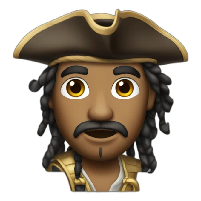 Pirate of the caribbean sticker