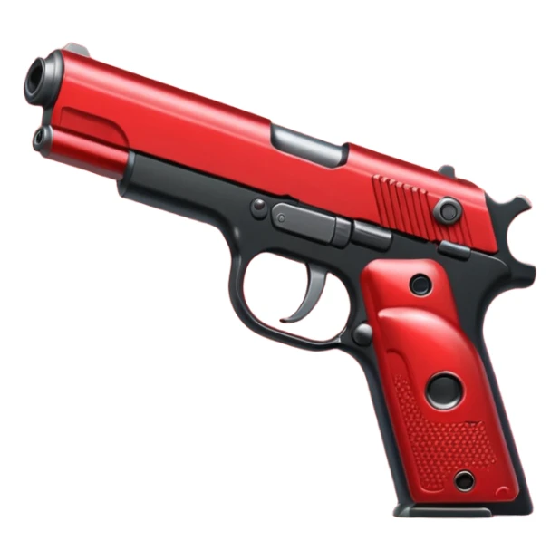 a red square with ur pist in the middle of the square sticker