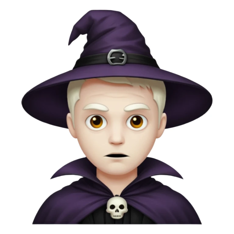 Halloween mood male sticker