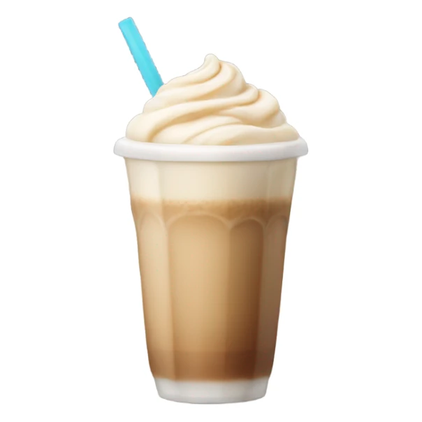 Ice latte with no cream and lots of ice sticker