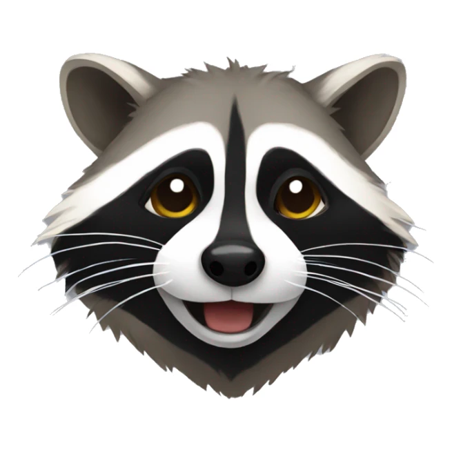 Raccoon sticker