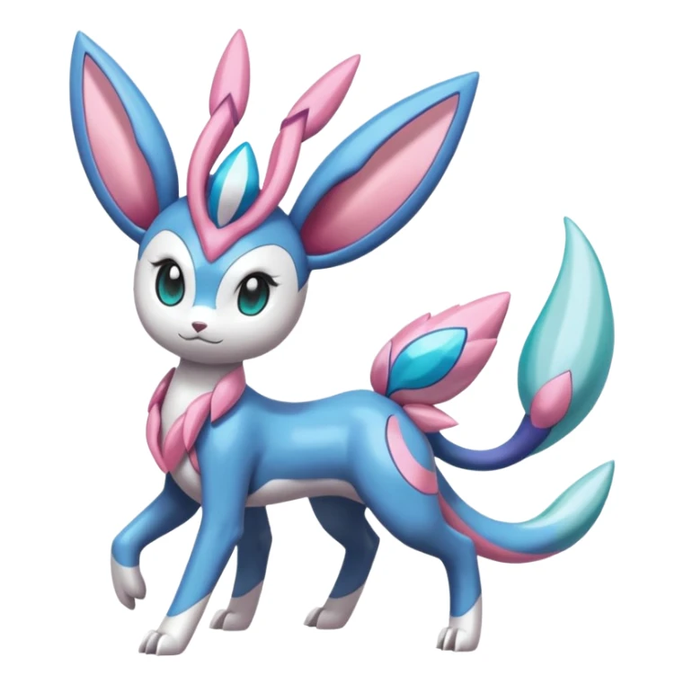 Meloetta-Sylveon-Dialga-Suicune-Palkia-fusion sticker