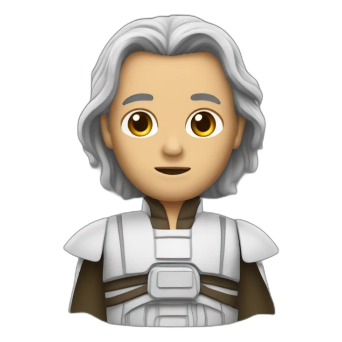 Master skywalker, there’s too many of them, what are we going to do? sticker