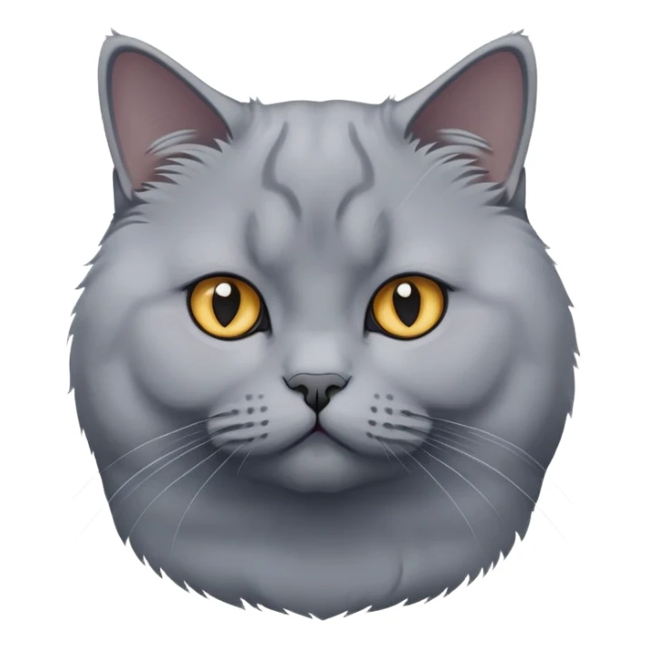 British Shorthair Blue Cat sticker