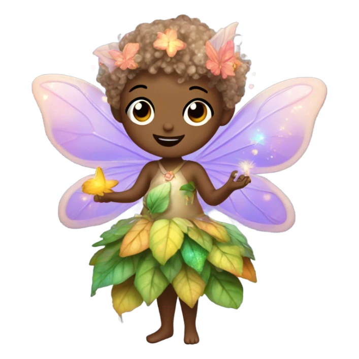 Poop fairy sticker